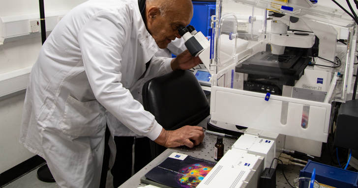 Prof And Padmini Microscope